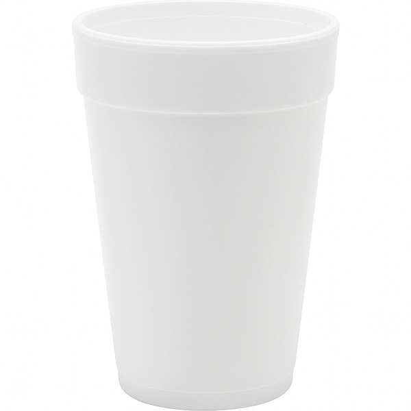 32oz Custom Disposable White Foam Cups | Insulated Hot & Cold Drinking Cups | Ideal for Soda, Tea, & Beverages