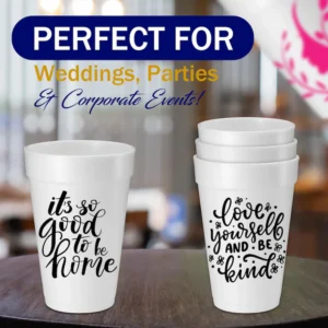 Personalized Styrofoam Disposable Cups - Image 3