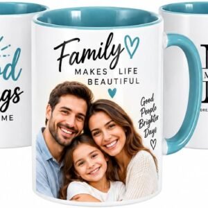 Custom 11 oz Ceramic Coffee Mug – Personalized with Photo, Logo, Name or Text – Unique Gift Cup for Men & Women - Image 4