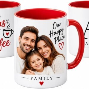 Custom 11 oz Ceramic Coffee Mug – Personalized with Photo, Logo, Name or Text – Unique Gift Cup for Men & Women - Image 5